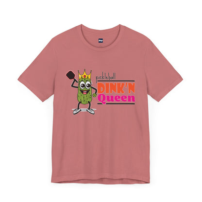 Long Live the Pickleball Dink'n Queen! A Fun Unisex Jersey Shirt for Pickleball Lovers