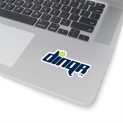 DINQR Logo Kiss-Cut Stickers - Perfect for Laptops & Water Bottles