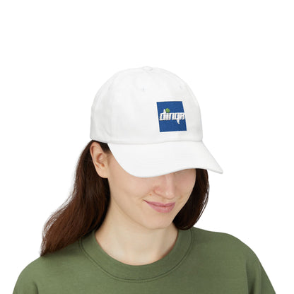 Classic Embroidered Cap with DINQR Logo - Casual Style Hat for Everyday Wear