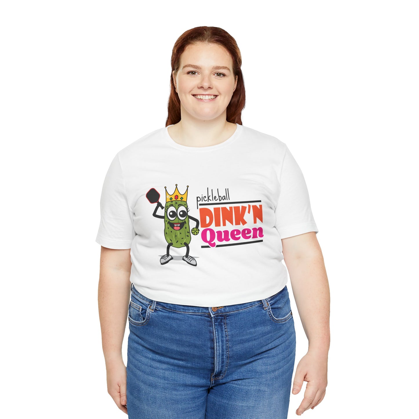 Long Live the Pickleball Dink'n Queen! A Fun Unisex Jersey Shirt for Pickleball Lovers