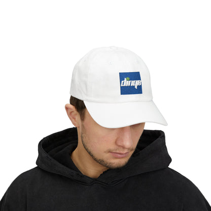 Classic Embroidered Cap with DINQR Logo - Casual Style Hat for Everyday Wear