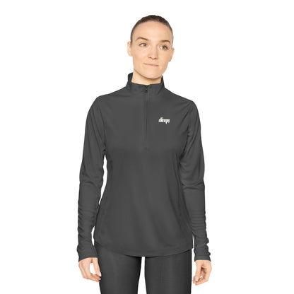 DINQR Ladies Quarter-Zip Sports Pullover