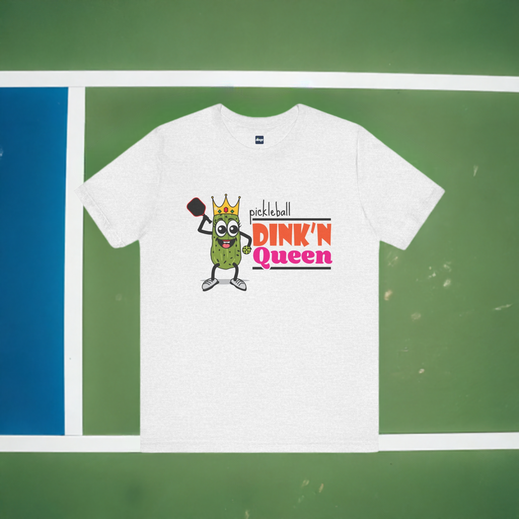 Long Live the Pickleball Dink'n Queen! A Fun Unisex Jersey Shirt for Pickleball Lovers